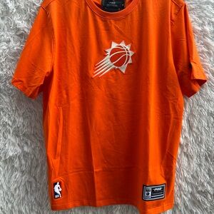 Orange Phoenix Suns NBA T-Shirt with Logo